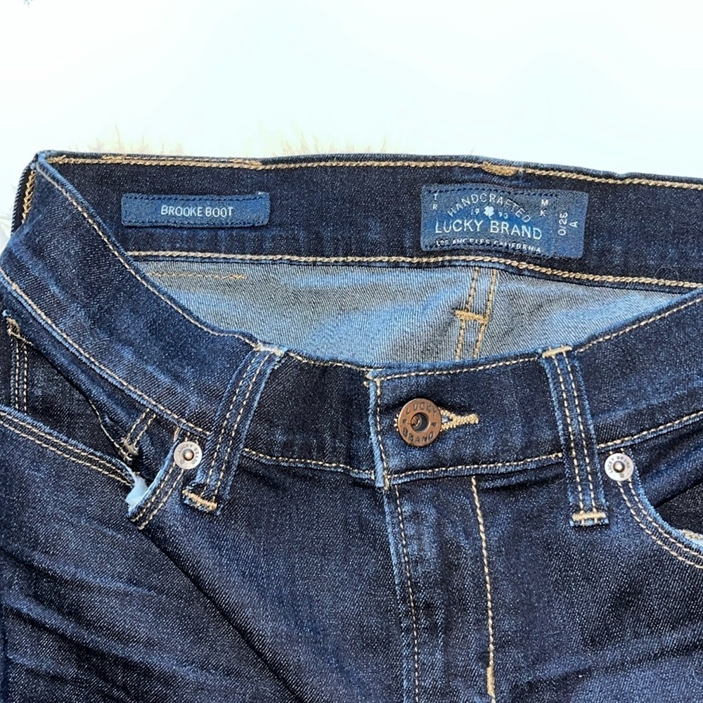 Lucky Brand Jeans Brooke Boot Size 0/25 - Picture 10 of 12